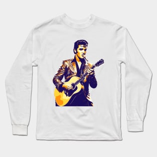 elvis presley vintage Long Sleeve T-Shirt